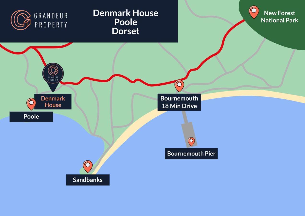 풀 Denmark House By Grandeur Property 빌라 외부 사진